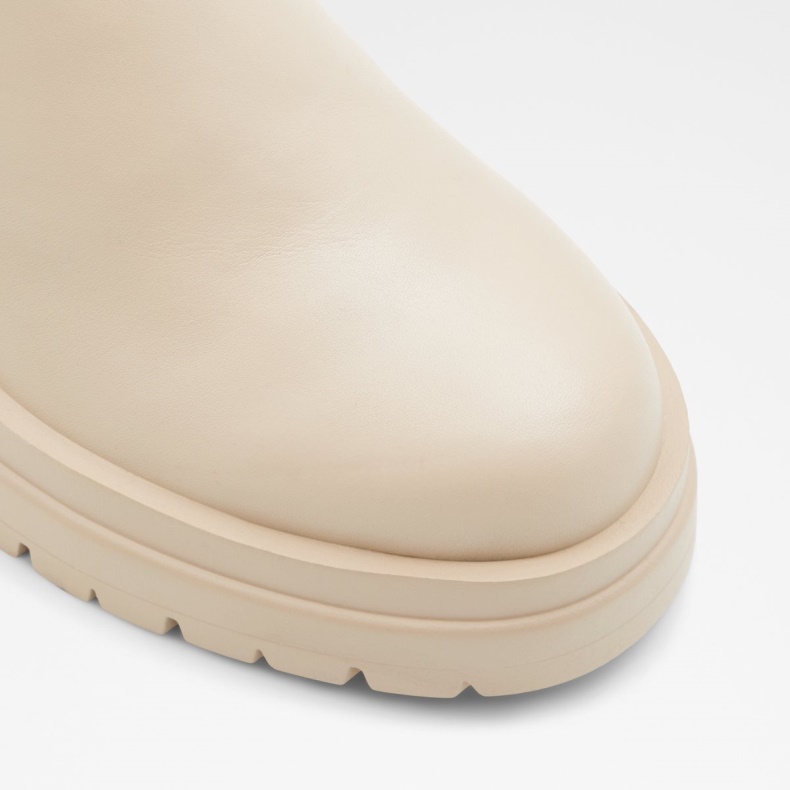 Aldo Bigmood Chelsea Boot Lug Sål Beige Mode