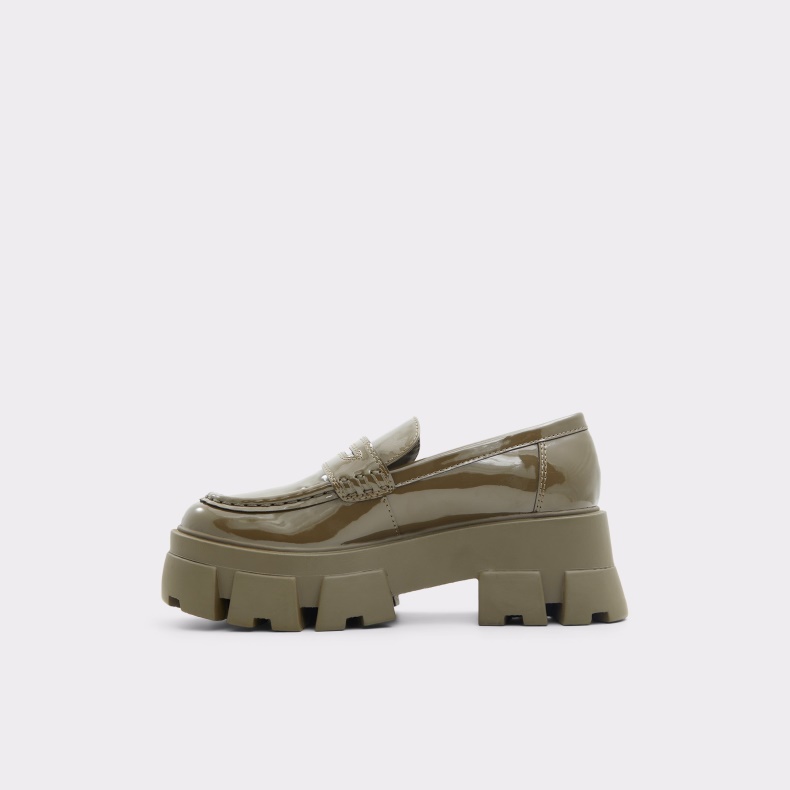 Aldo Khaki Fashion New Ankomst Bigshow Loafer Lug Sål