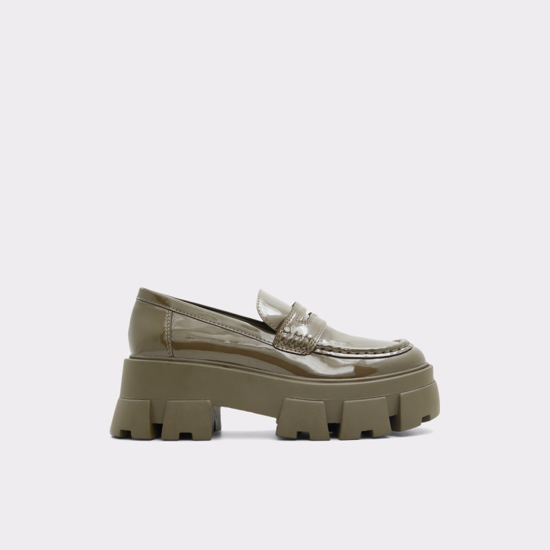 Fashion Khaki Aldo Bigshow Loafer Lug Sål