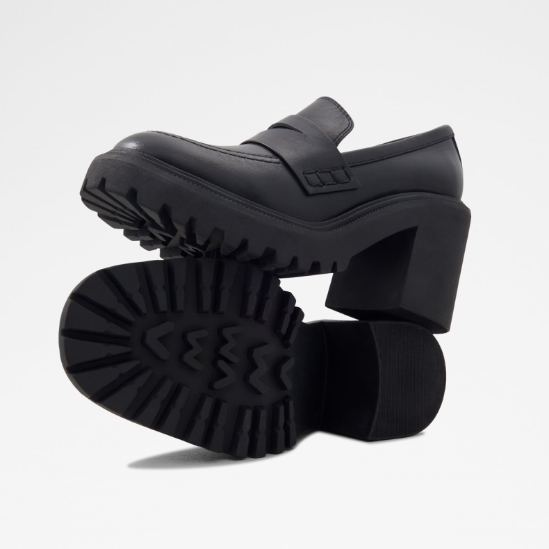 Aldo Fashion Sort Bigstage Loafer Lug Sål