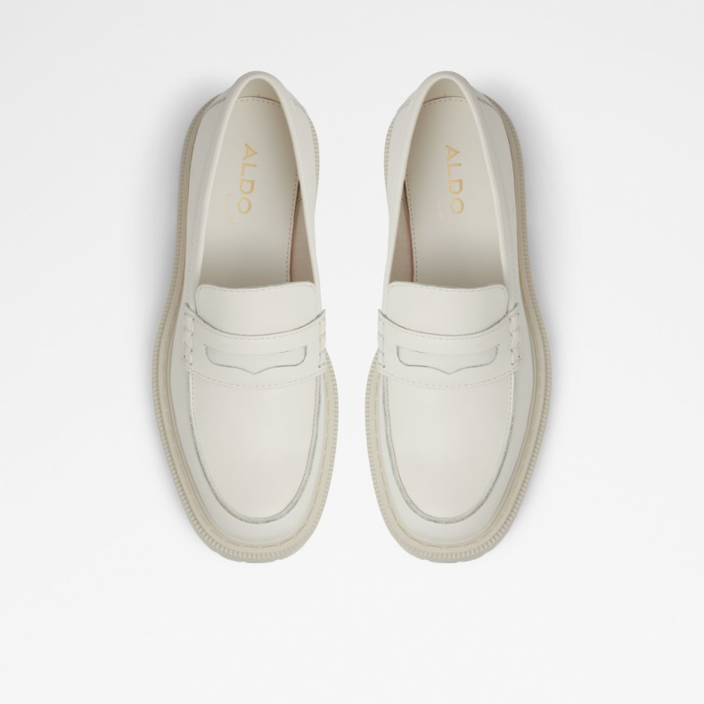 Bigstrut Loafer Lug Sål Hvid Aldo Fashion