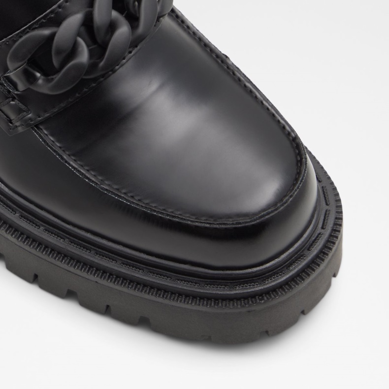 Fashion Aldo Sort Bigstrutx Loafer Lug Sål