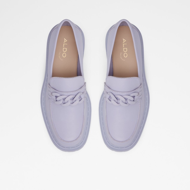 Fashion Lilla Aldo Bigstrutx Loafer Lug Sål