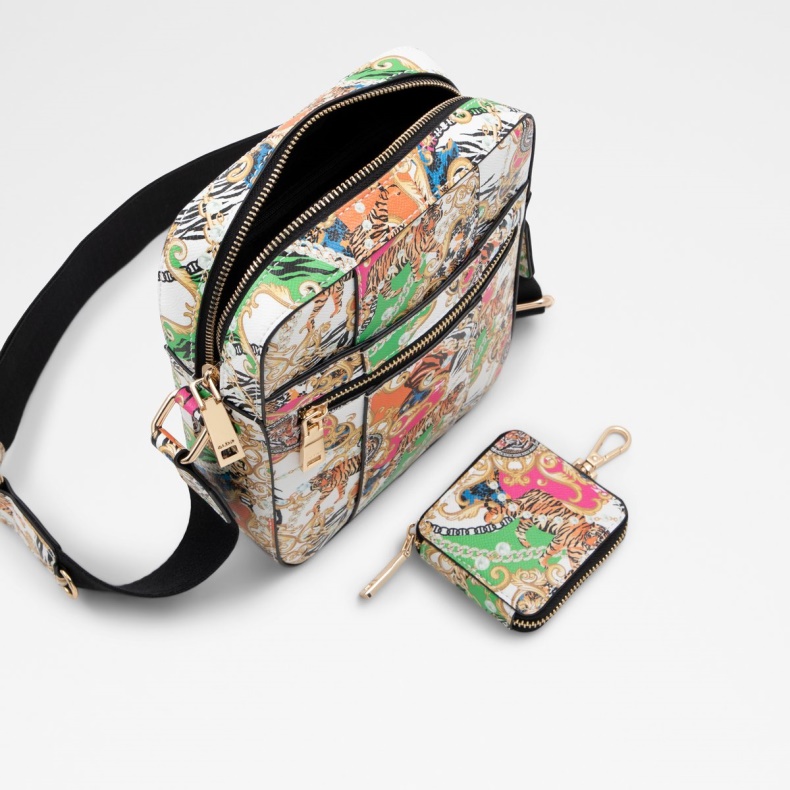 Fashion Aldo Bright Multi Udsolgt Bilbaro Crossbody Taske