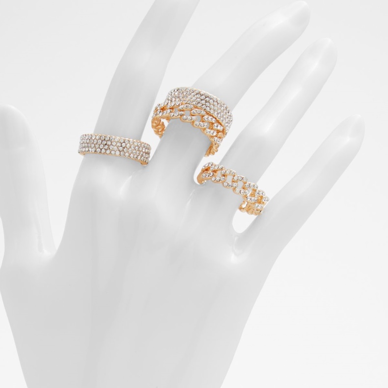 Aldo Fashion Guldklar Multi Blingup Ring