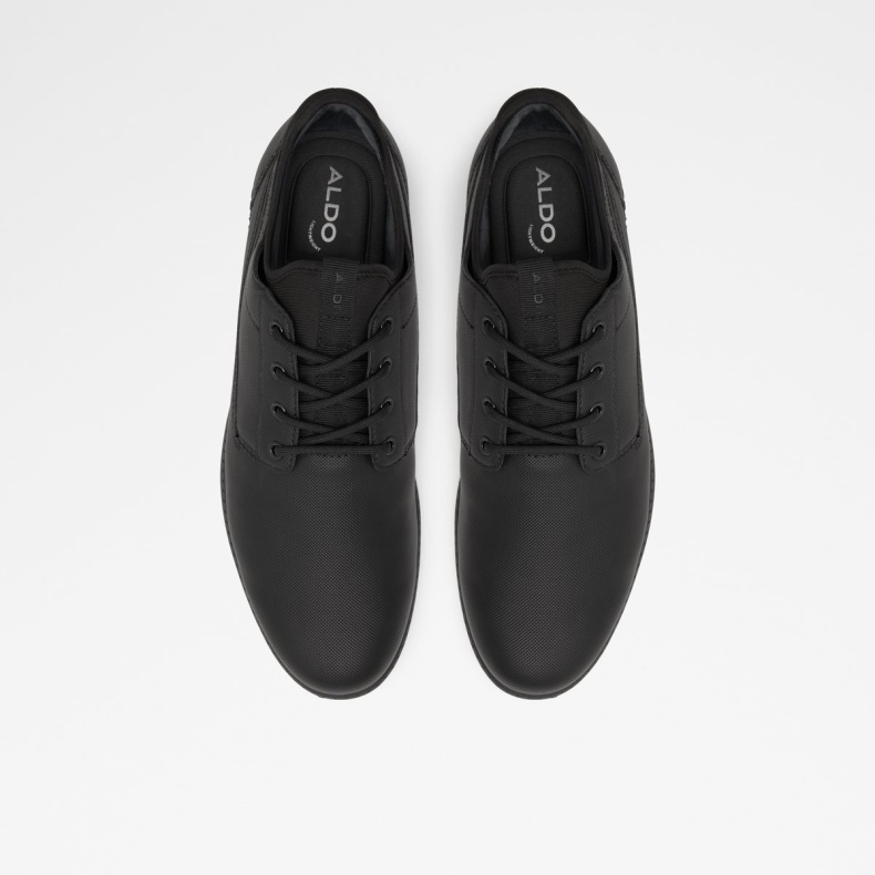 Sorte Syntetiske Prægede Bluffers-wr Lav Top Sneaker Aldo Mode