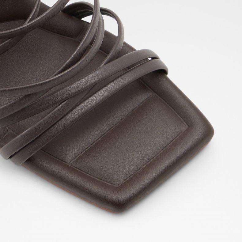 Aldo Bodisse Strappy Sandal Stilethæl Rød Mode