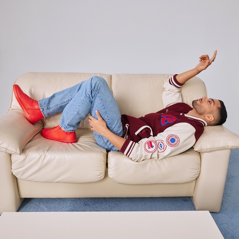 Rød Brauerr Høj Top Sneaker Aldo Mode