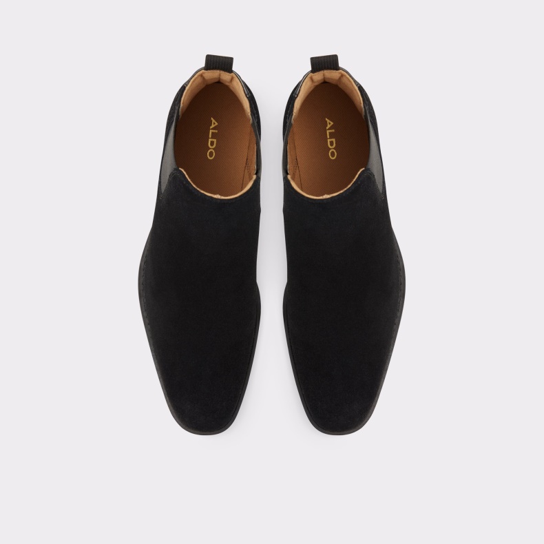 Brodyx Sort Læder Ruskind Aldo Mode