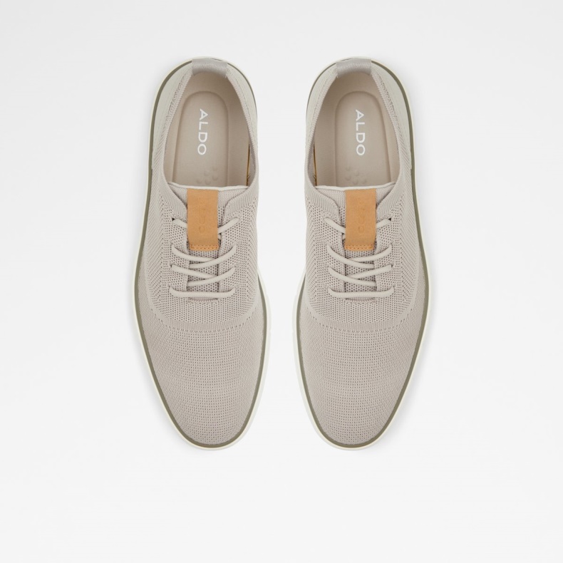 Lys Grå Bruge Oxford Sko Jogger Sål Fashion Aldo