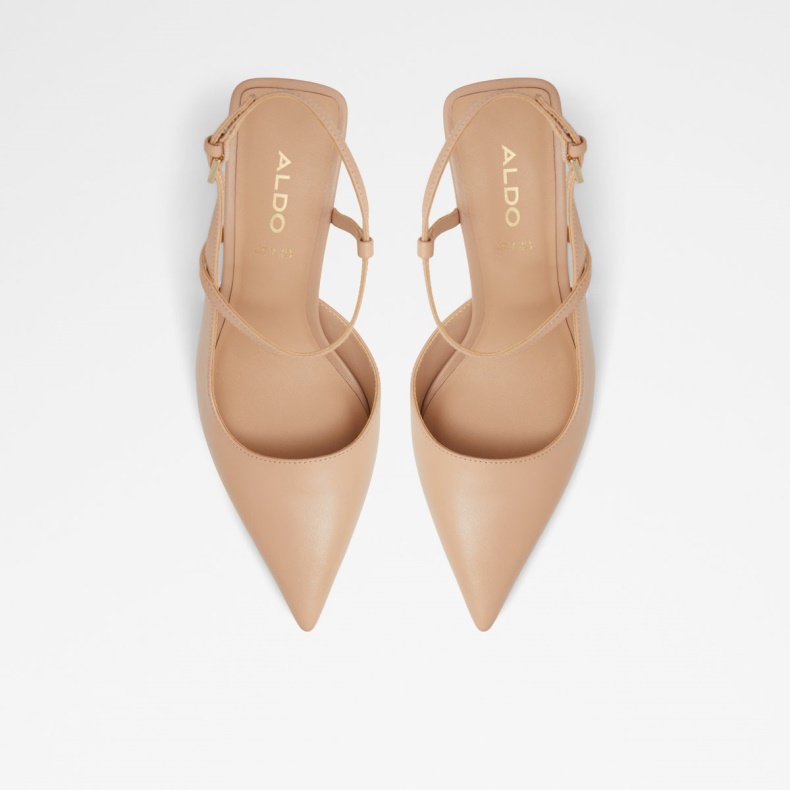 Brunette Sko Med Strappy Hæle Aldo Mode