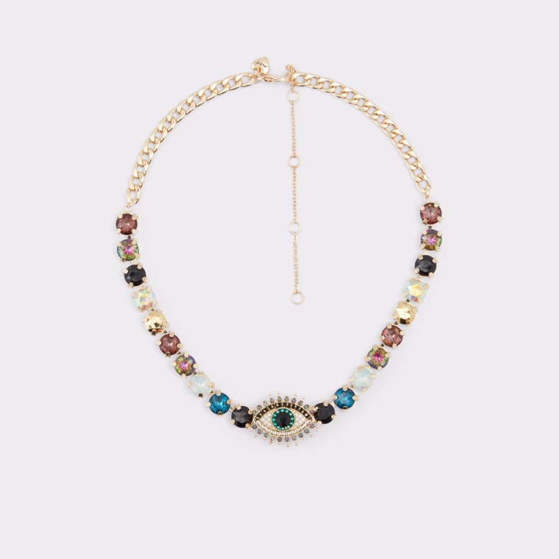 Mode Aldo Cadoreni Halskæde Mørkegrøn