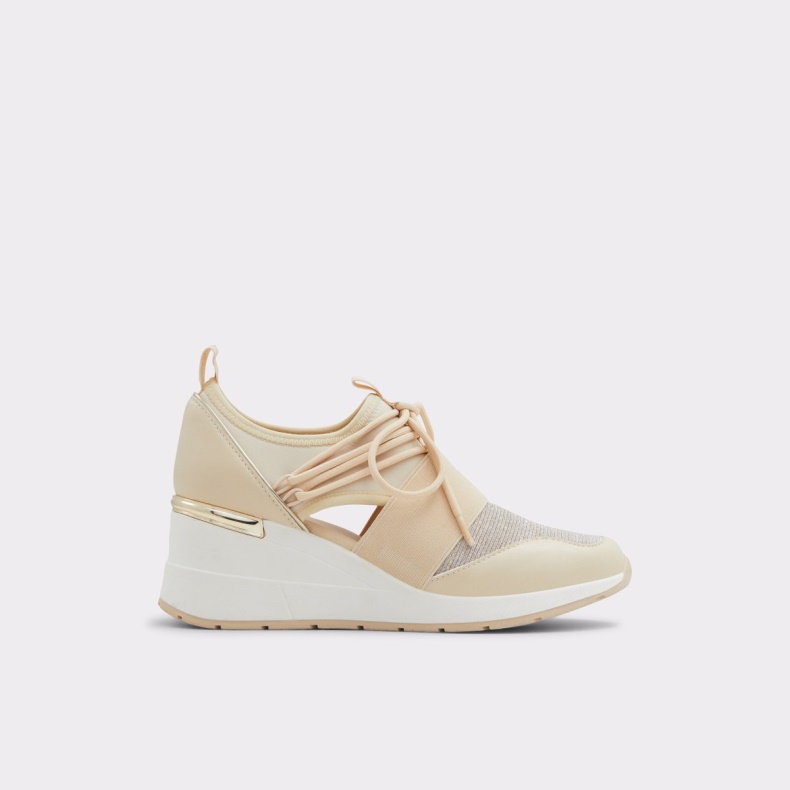 Mode Mellembeige Lav Lager Chiara Sneaker Kilehæl Aldo