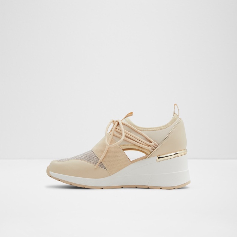 Mode Mellembeige Lav Lager Chiara Sneaker Kilehæl Aldo