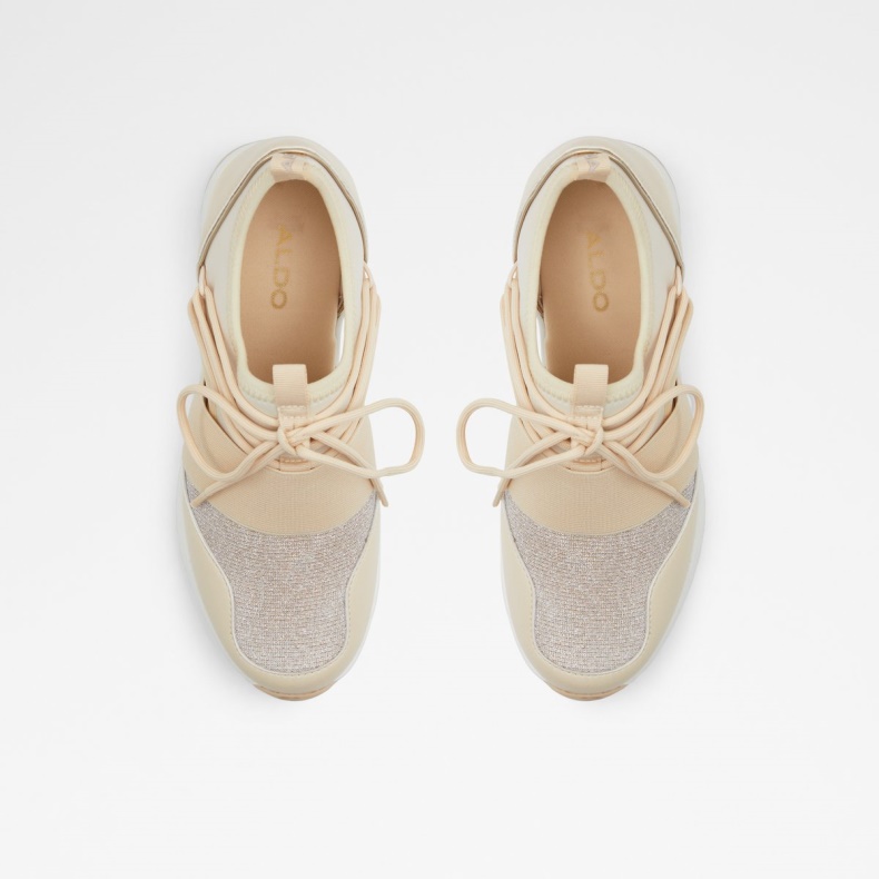 Mode Mellembeige Lav Lager Chiara Sneaker Kilehæl Aldo