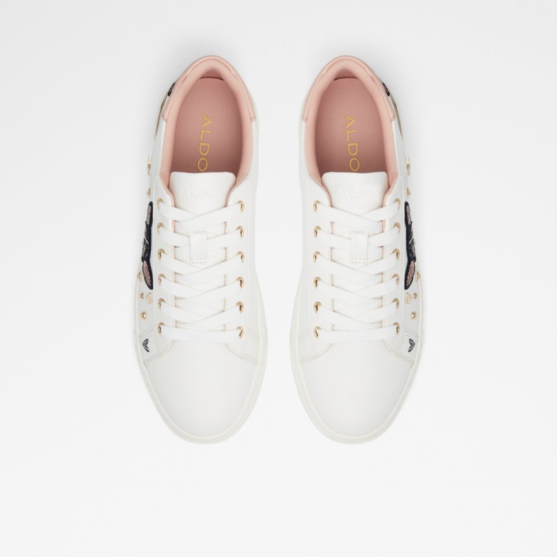 Chicou Lav Top Sneaker Kop Sål Mode Hvid Aldo