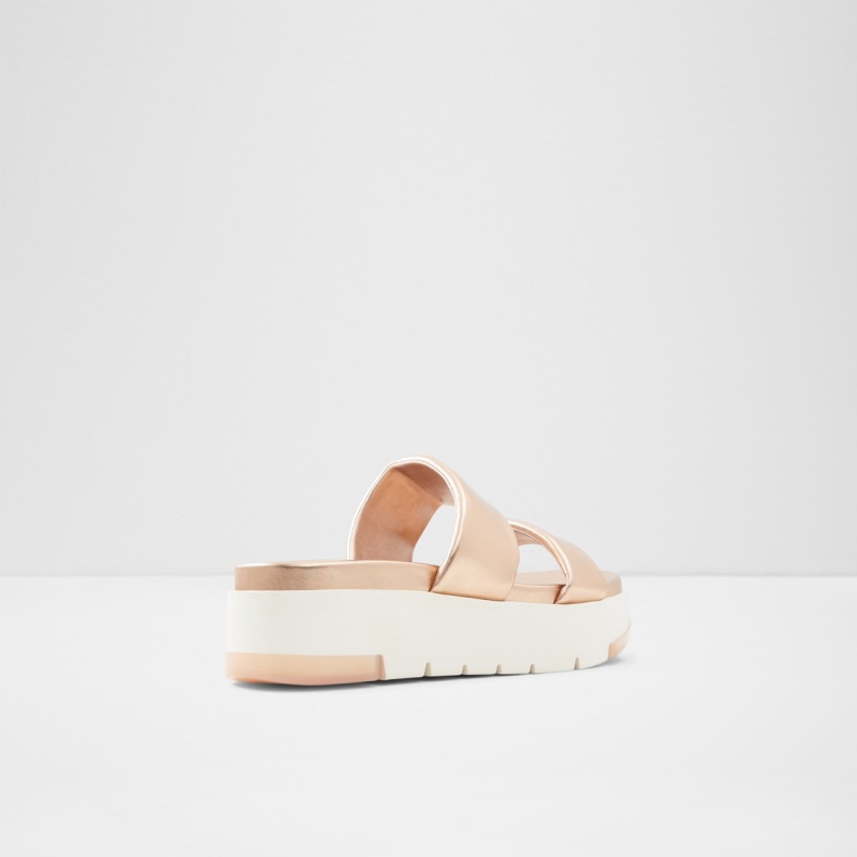 Cirea Kile Sandal Flad Aldo Mode Rosa Guld