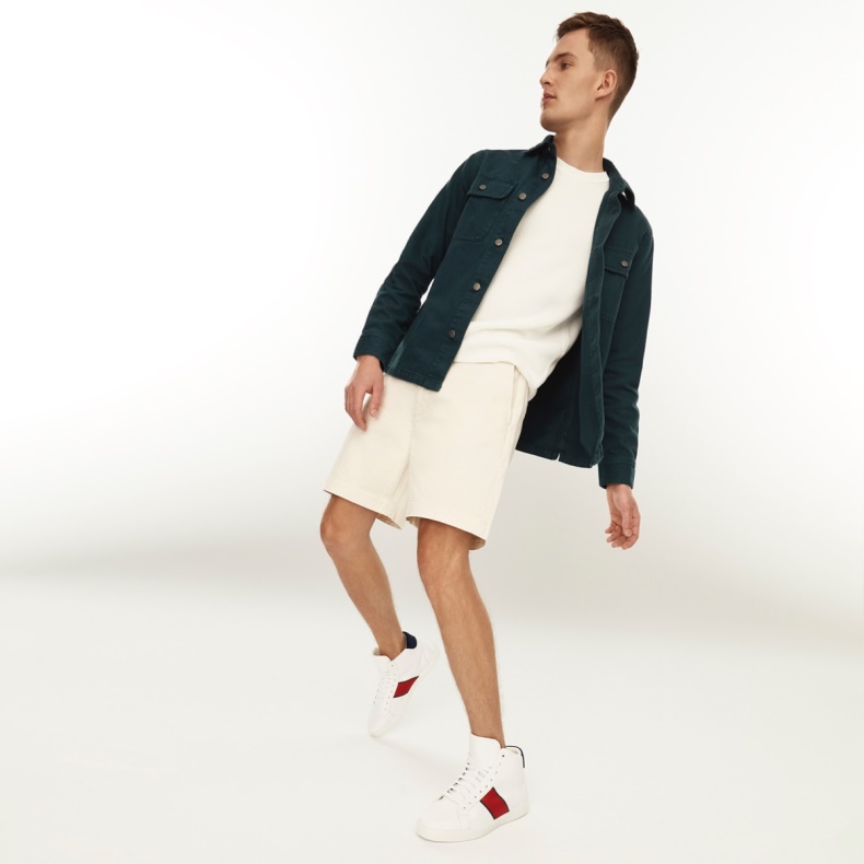 Hvid Mode Aldo Citisole Lav Top Sneaker