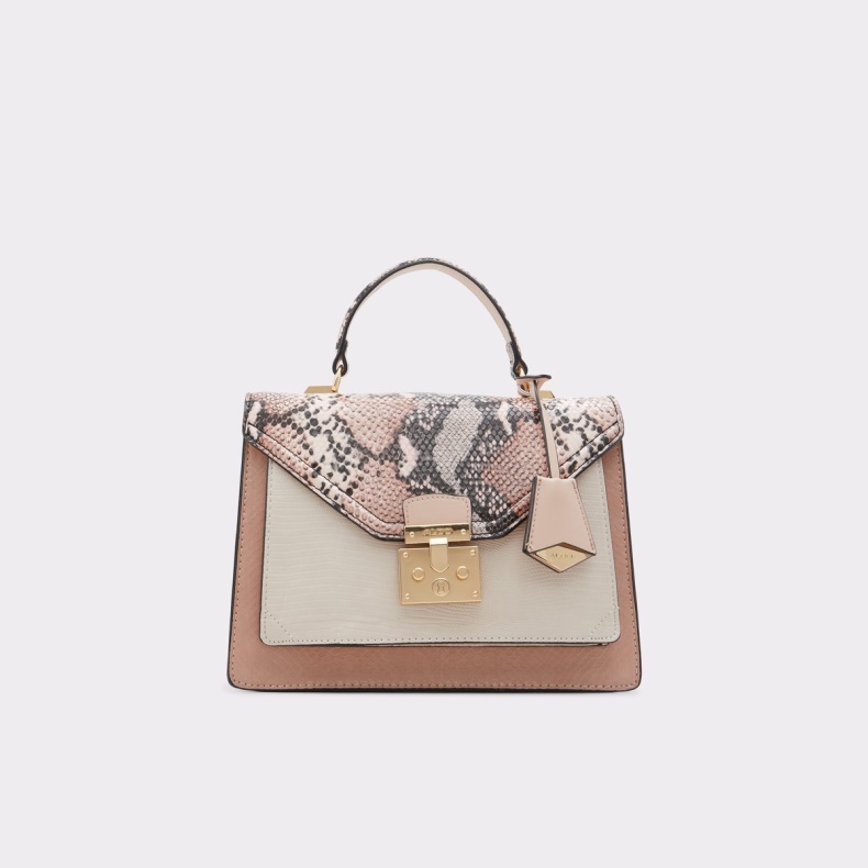 Aldo Fashion Mørk Pink Udsolgt Clairleiaa Top Håndtag Taske