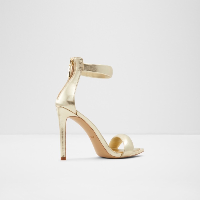 Mode Guld Aldo Contesa Ankelrem Højhælet Stilethæl