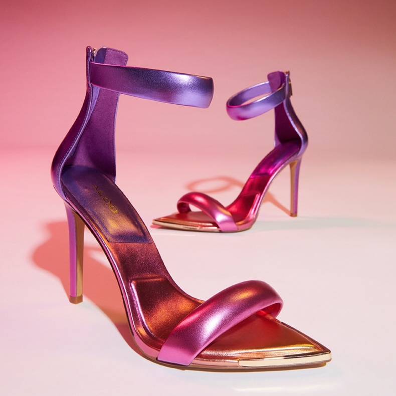 Mode Lyse Multi Contesa Ankelrem Højhælet Stilethæl Aldo