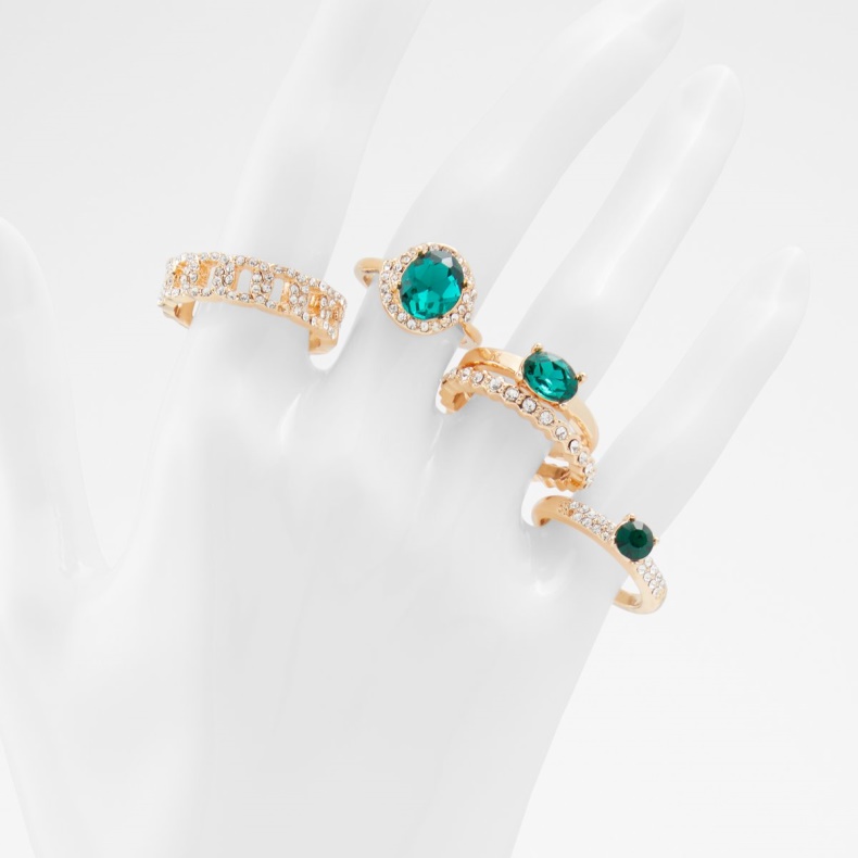 Aldo Fashion Mørkegrøn Crohatlan Ring