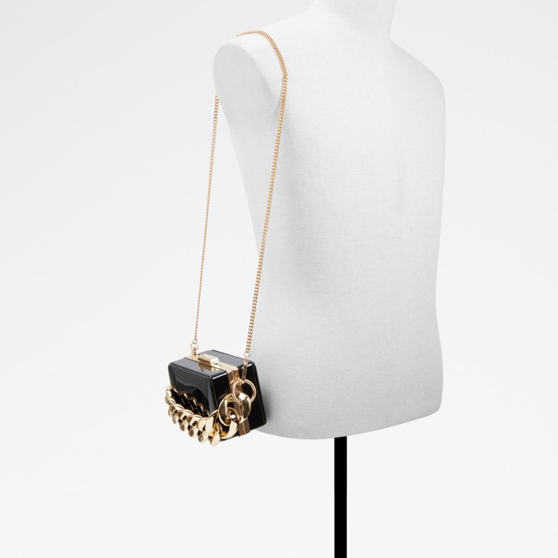 Aldo Fashion Cubetta Box Clutch Sort