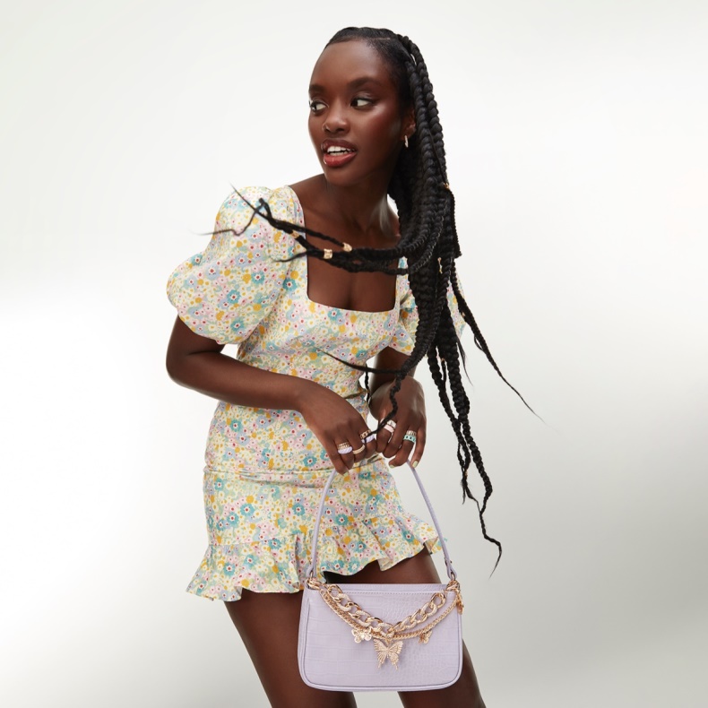 Aldo Fashion Lys Lilla Dalsbybae Skuldertaske