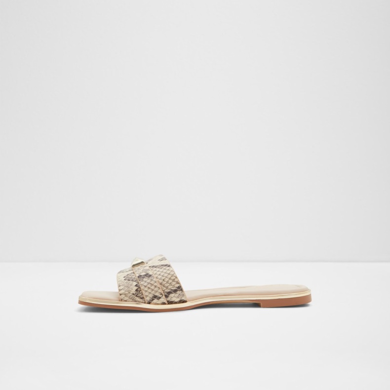 Darine Slide Sandal Mode Aldo Naturlig