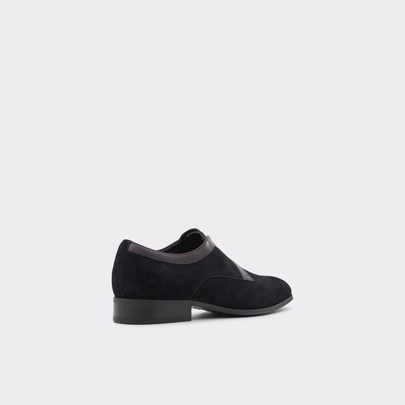 Aldo Fashion Ny Ankomst Debussy Slip-on Sort Læder