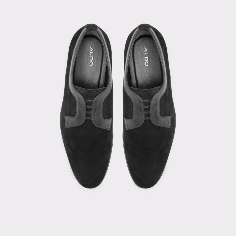 Aldo Fashion Ny Ankomst Debussy Slip-on Sort Læder