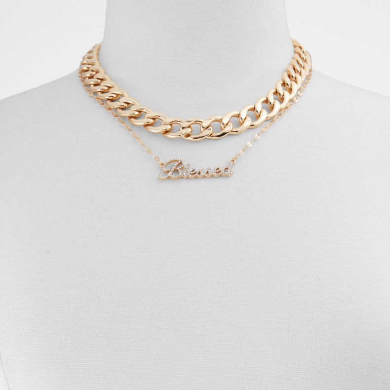 Guldklar Multi Fashion Aldo Deyers Halskæde