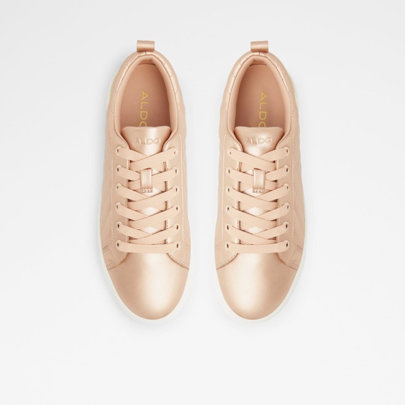 Dilathielle Lav Top Sneaker Kop Sål Mode Aldo Rosa Guld