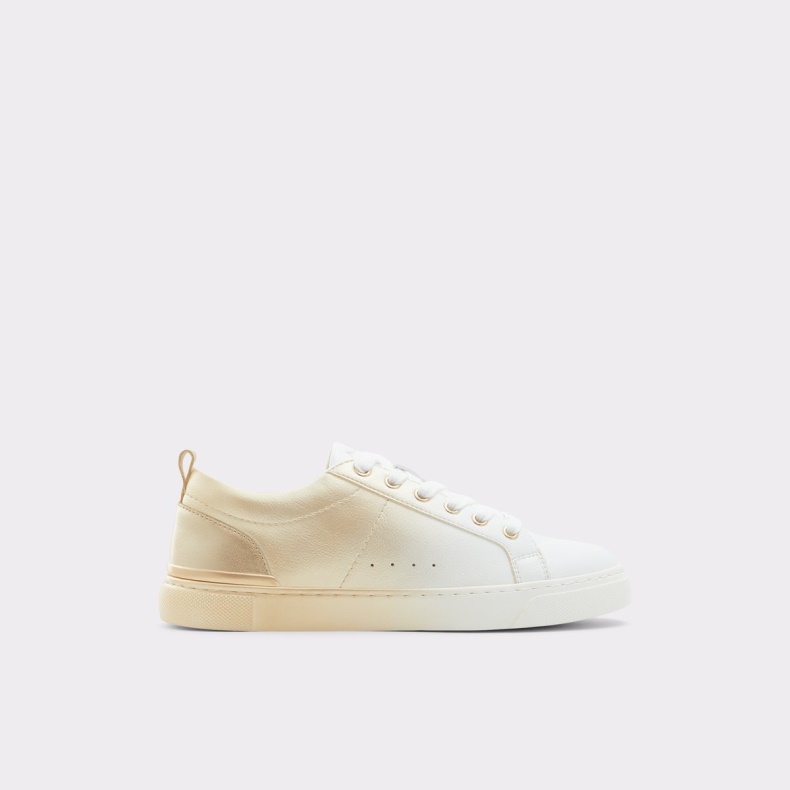 Aldo Gold-clear Multi Syntetisk Satin Mode Dilathielle Lav Top Sneaker