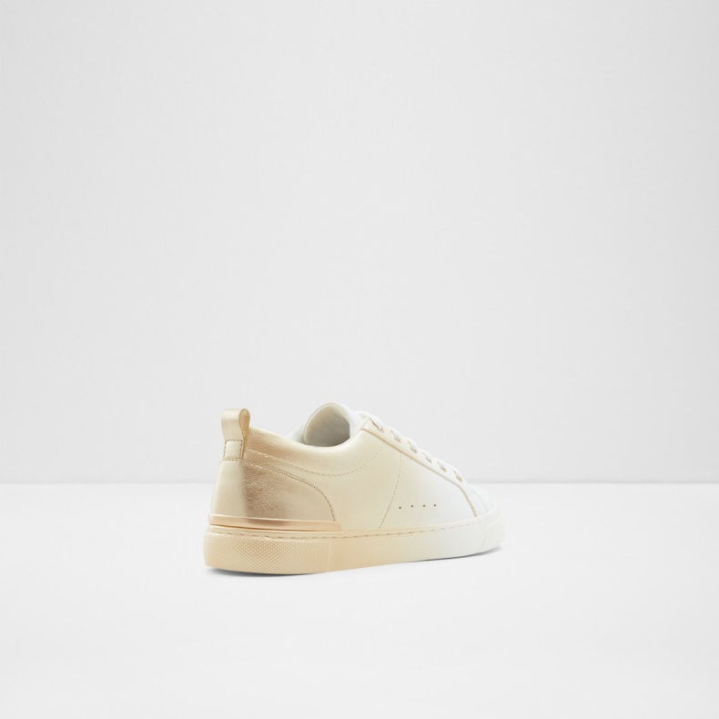 Aldo Gold-clear Multi Syntetisk Satin Mode Dilathielle Lav Top Sneaker