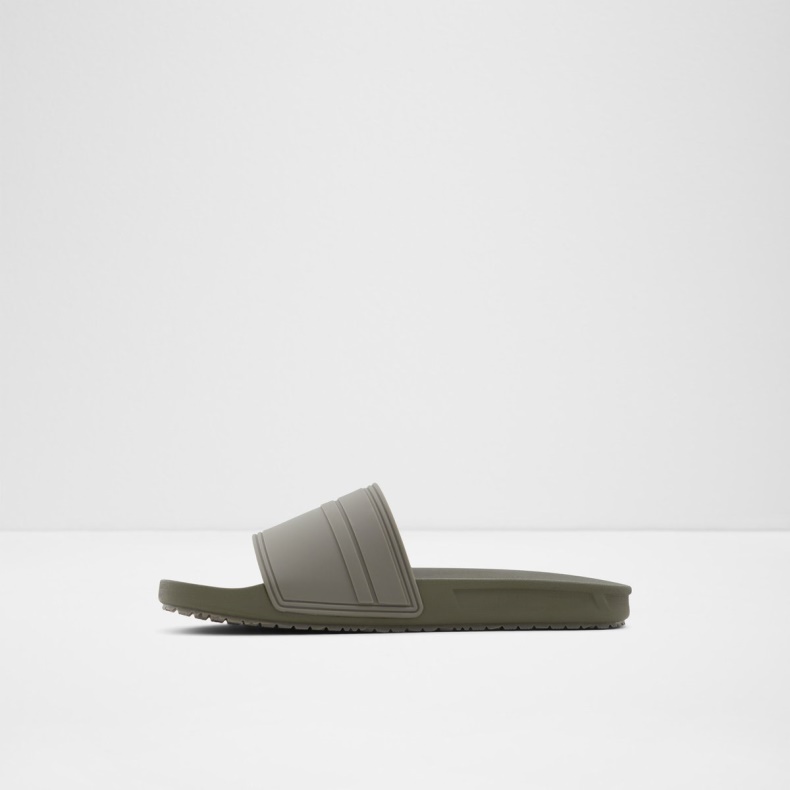 Mode Grøn Syntetisk Gummi Dinmore Slide Sandal Aldo