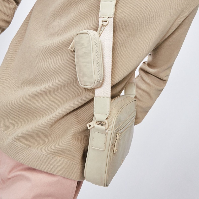 Aldo Ny Ankomst Dolnoto Fanny Pack Lys Beige Mode