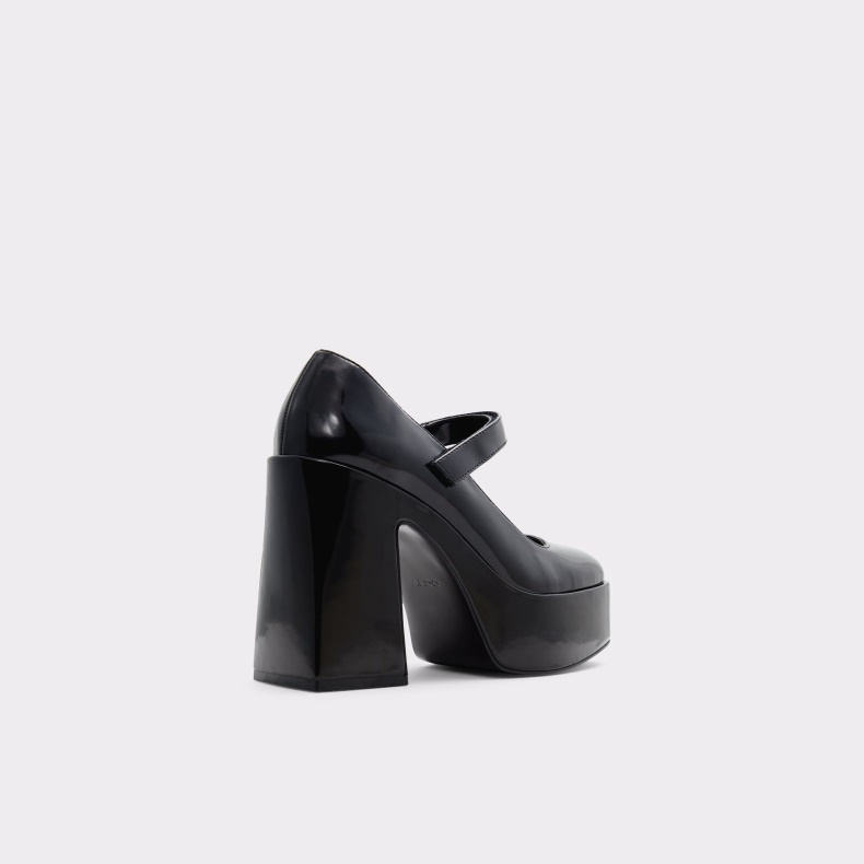 Sort Aldo Mode Dorothee Heeled Mary Janes Platform