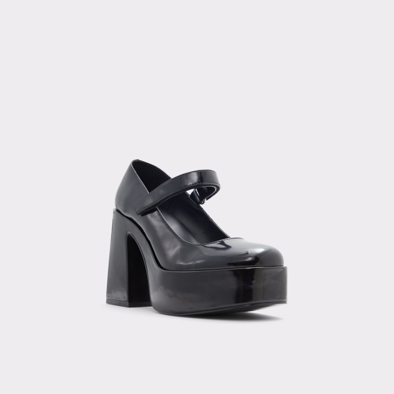 Sort Aldo Mode Dorothee Heeled Mary Janes Platform