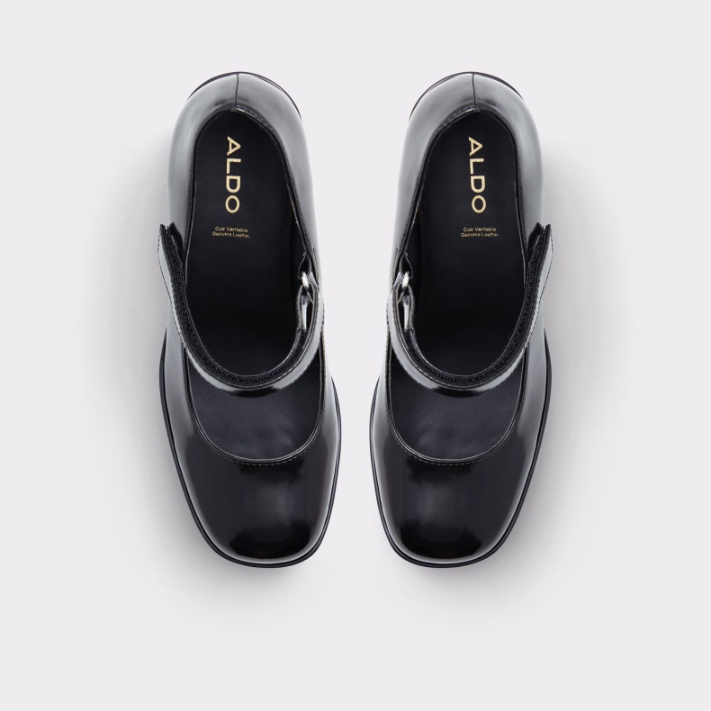 Sort Aldo Mode Dorothee Heeled Mary Janes Platform