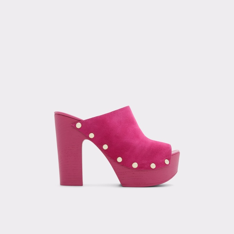 Drenania Hælet Muldyr Platform Aldo Fashion Pink