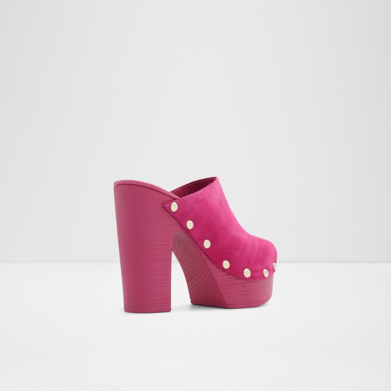 Drenania Hælet Muldyr Platform Aldo Fashion Pink