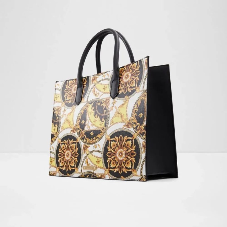 Mode Aldo Abomab Håndtaske Til Kvinder Sort Multi