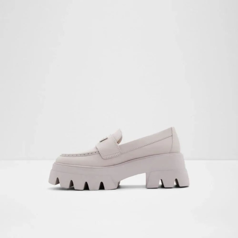 Fashion Aldo Andre Grå Grandwalk Kvinders Lug Sole Penny Loafer