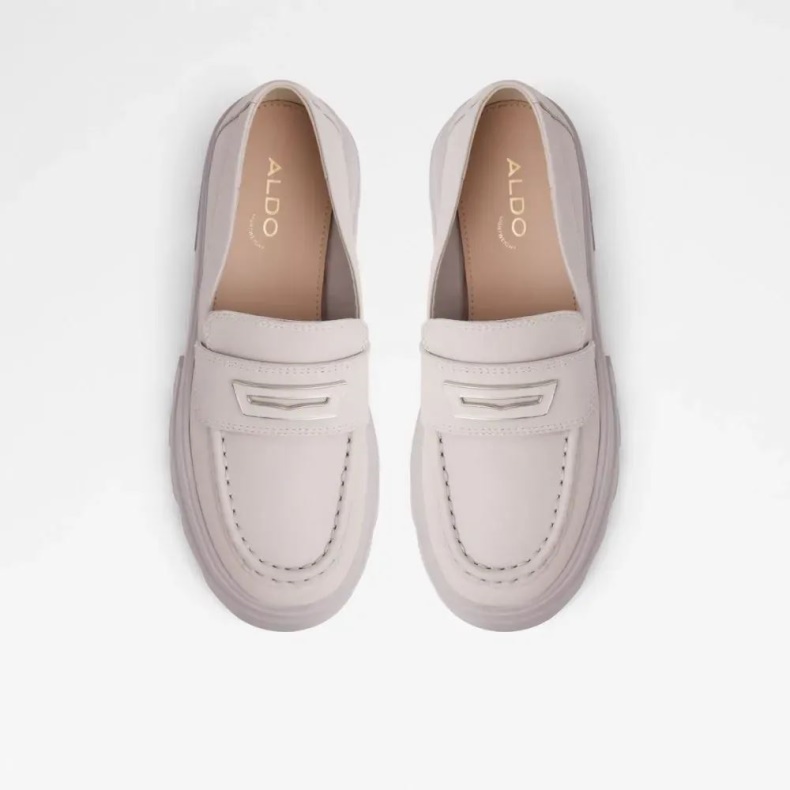 Fashion Aldo Andre Grå Grandwalk Kvinders Lug Sole Penny Loafer