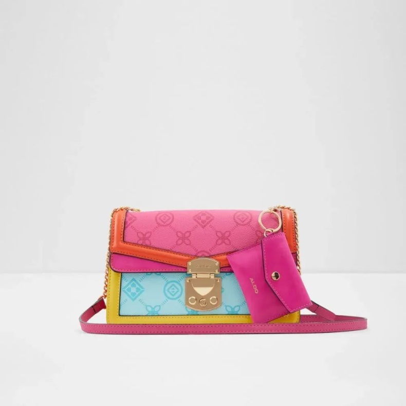 Iconicolore Damehåndtaske Crossbody Mode Lys-pink Aldo