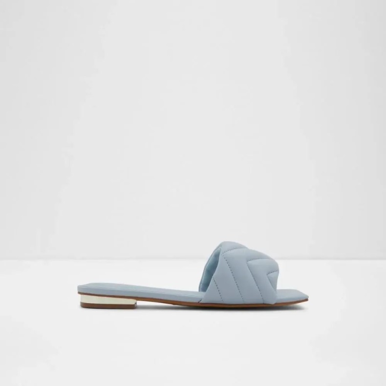 Lyseblå Moniq Kvinders Flade Sandal Fashion Aldo