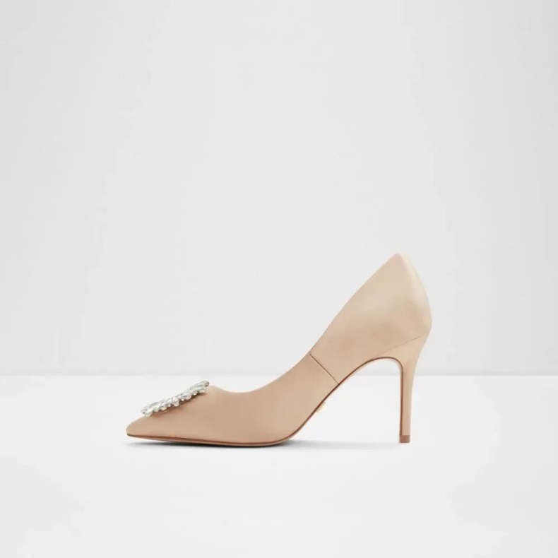 Aldo Fashion Bone Platine Stiletpumpe Til Kvinder