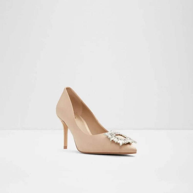 Aldo Fashion Bone Platine Stiletpumpe Til Kvinder