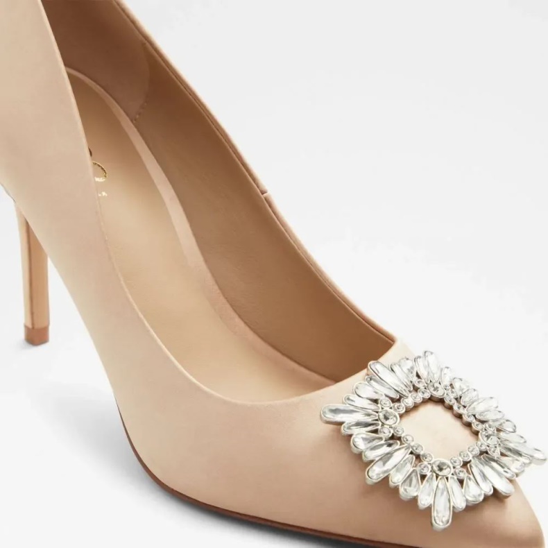 Aldo Fashion Bone Platine Stiletpumpe Til Kvinder